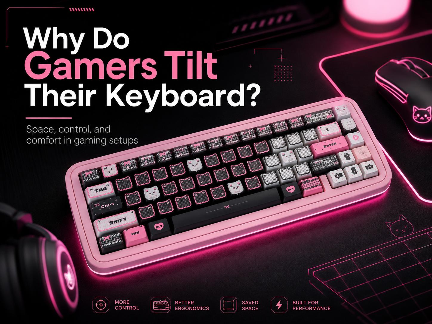 Why Do Gamers Tilt Their Keyboard?