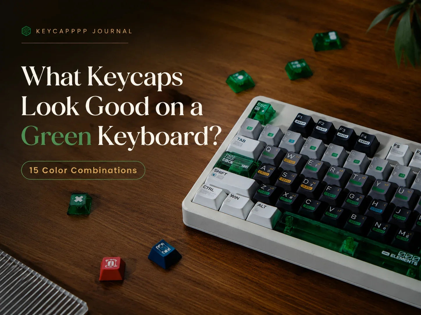 What Keycaps Look Good on a Green Keyboard? 15 Color Combinations