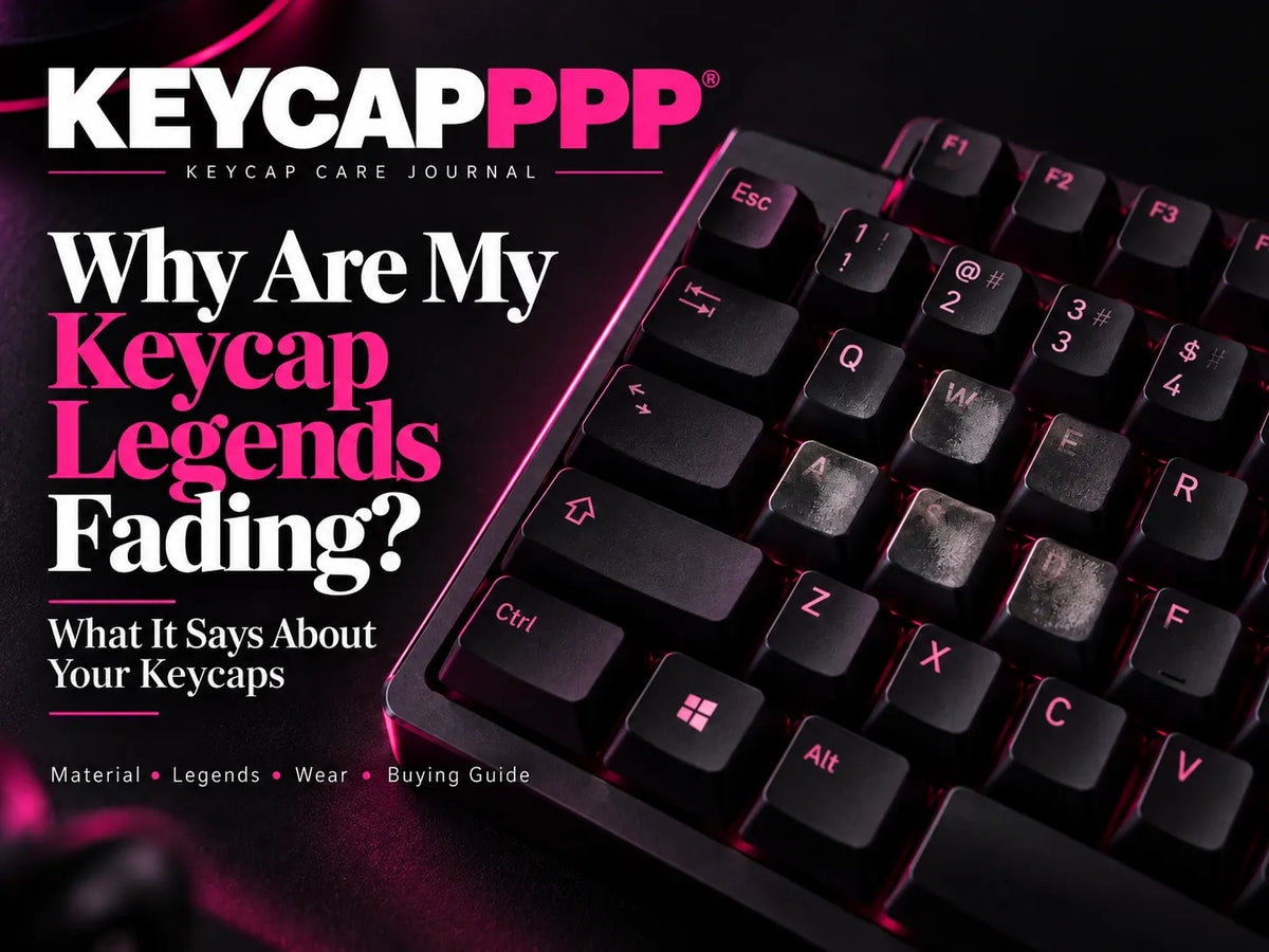 Why Are My Keycap Legends Fading? Causes & Better Keycaps