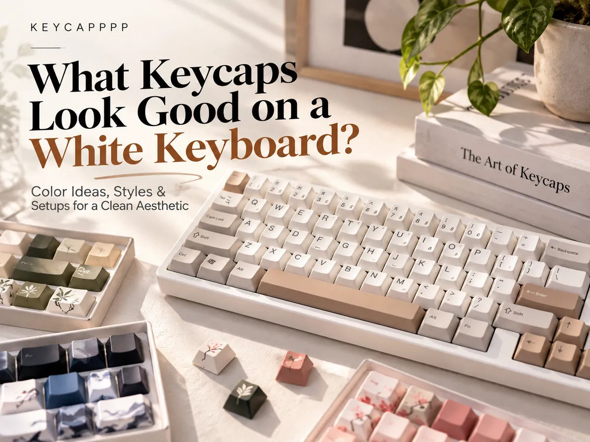 What Keycaps Look Good on a White Keyboard? 8 Color Ideas