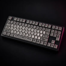 Ancient God Cthulhu Silver Metallic PBT Keycap Set