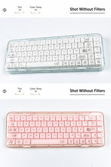 Doodle Pup Jellyglass MOA Porcelain-Feel Keycap Set