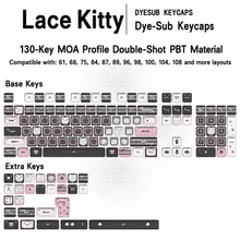 Lace Cat MOA PBT Keycap Set