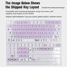 Lilac Mischief Jelly MAO Keycap Set
