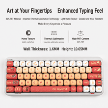 M Burger Break MOG Rounded Keycap Set