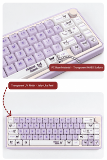 Lilac Mischief Jelly MAO Keycap Set