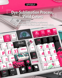 Racing Miku Side-Lit PBT Keycap