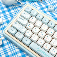 Cloud Puppy Gingham MOA PBT Keycap Set