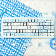 Cloud Puppy Gingham MOA PBT Keycap Set