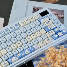 Sea Salt Neko MOA PBT Keycap Set