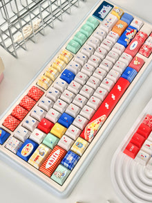 Candy Bunny Picnic OEM Shine-Through Keycap Set