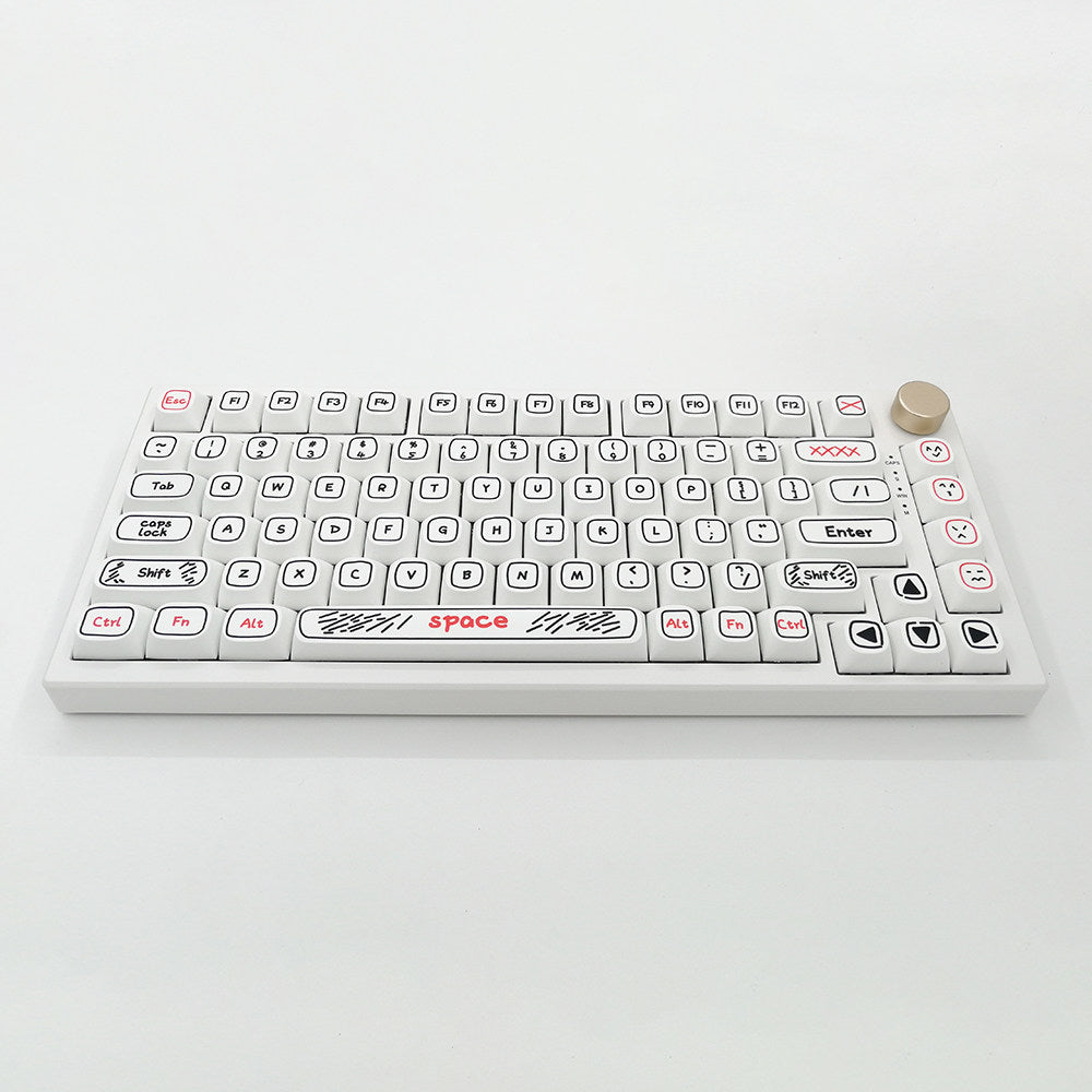Doodle Outline XDA PBT Keycap Set