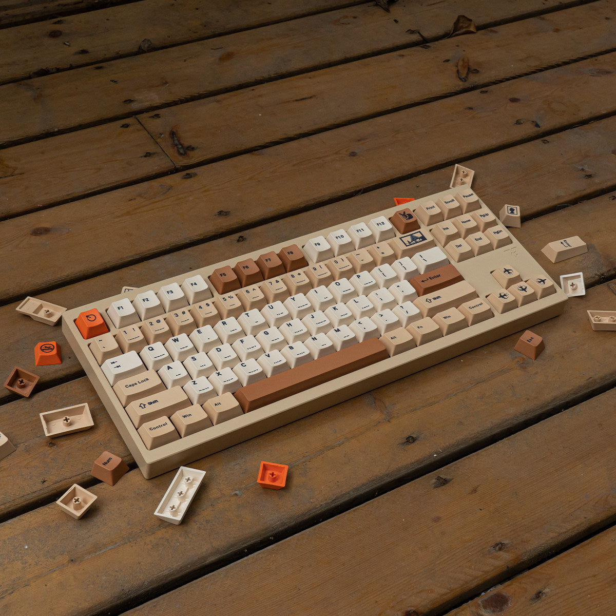 Postmark Journey Cherry Profile PBT Keycap Set