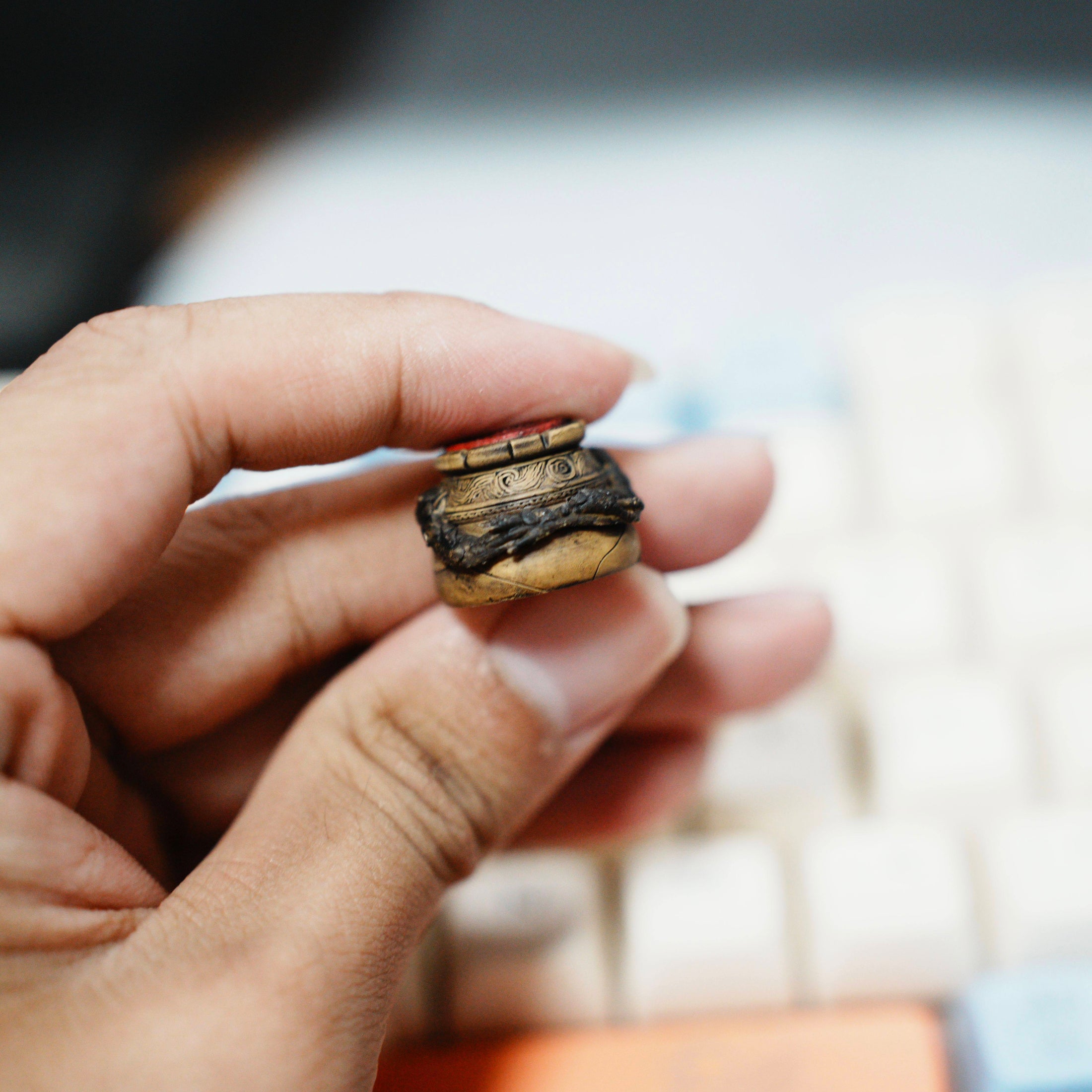 Elden Ring Alexander Warrior Jar Artisan Keycap