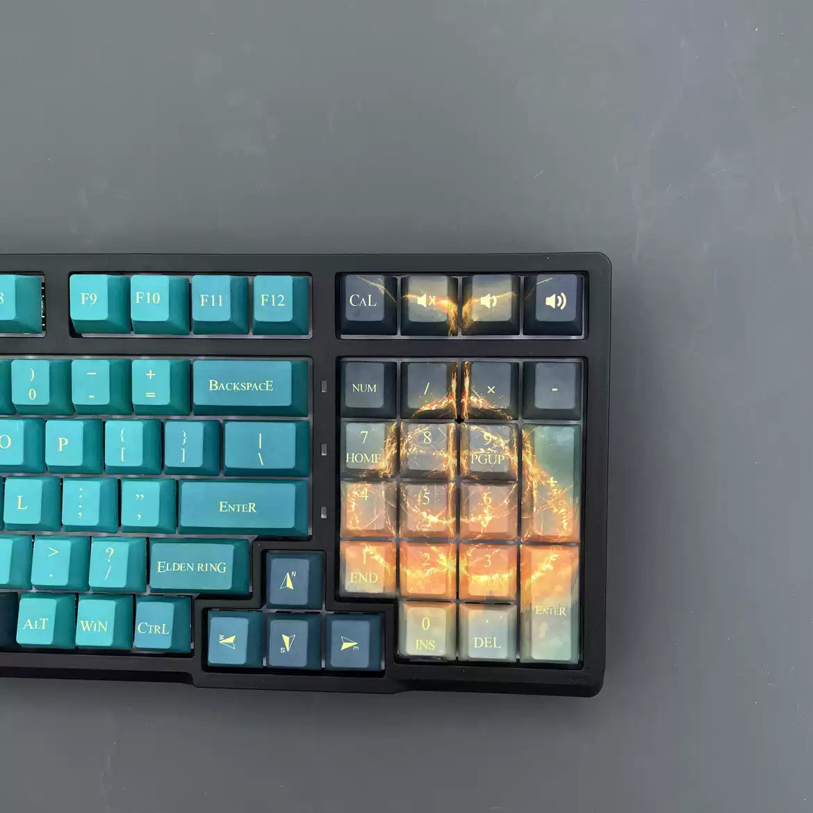 Elden Ring Emerald Rune OEM PBT Keycap Set