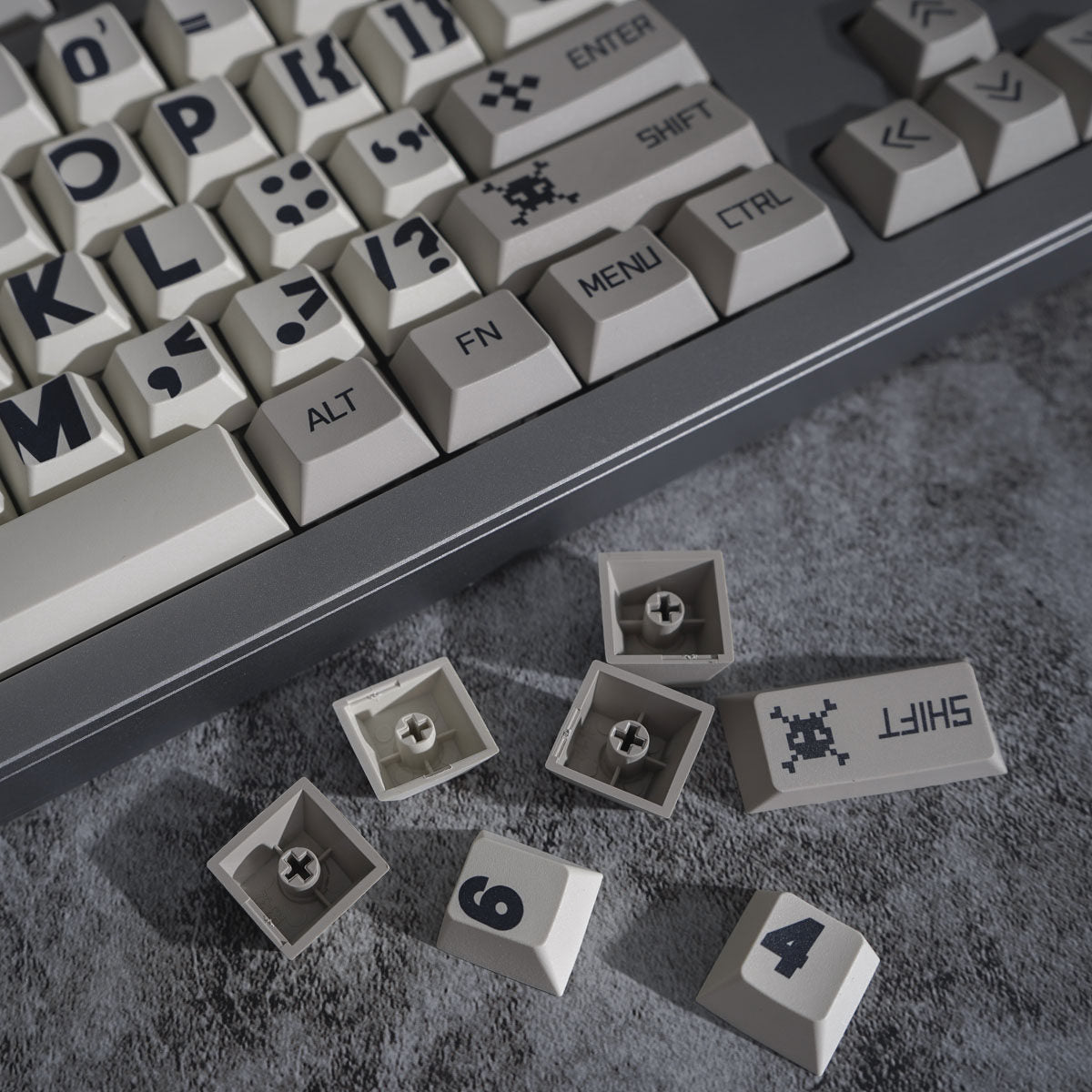 Boldtype Retro OEM PBT Keycap Set