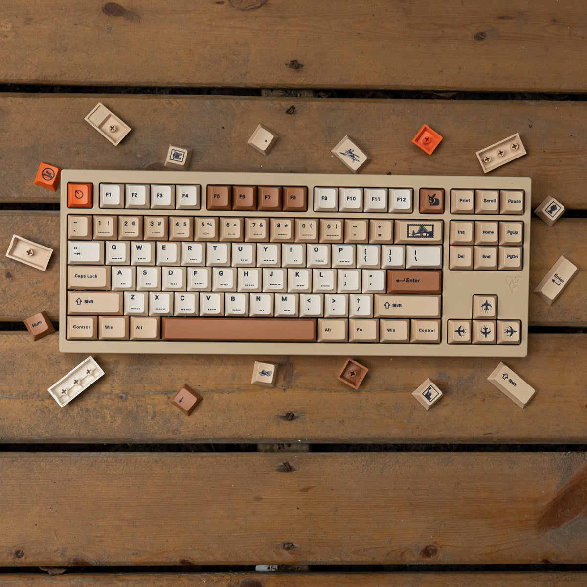 Postmark Journey Cherry Profile PBT Keycap Set