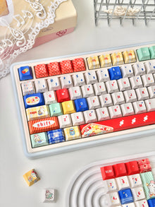 Candy Bunny Picnic OEM Shine-Through Keycap Set