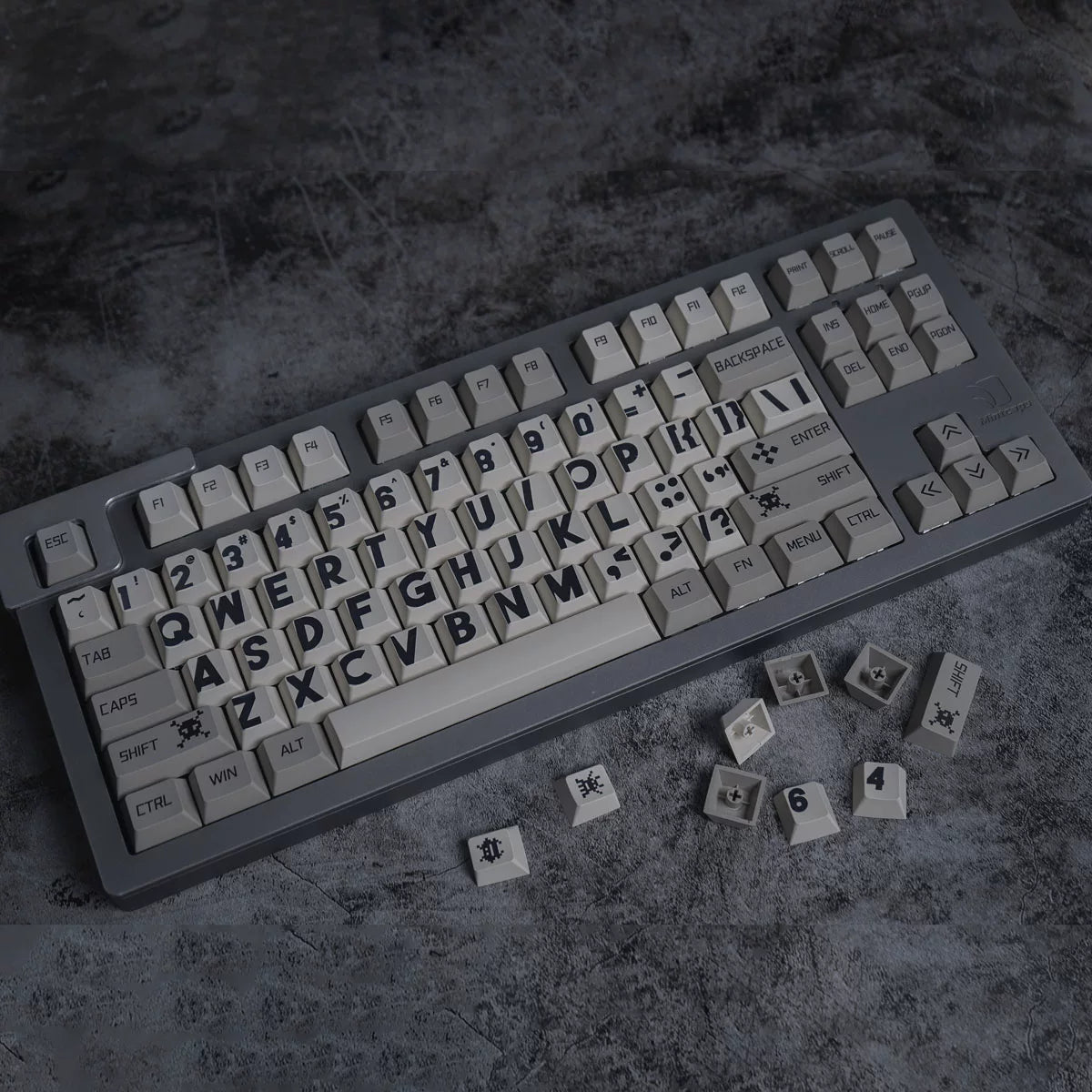 Boldtype Retro OEM PBT Keycap Set