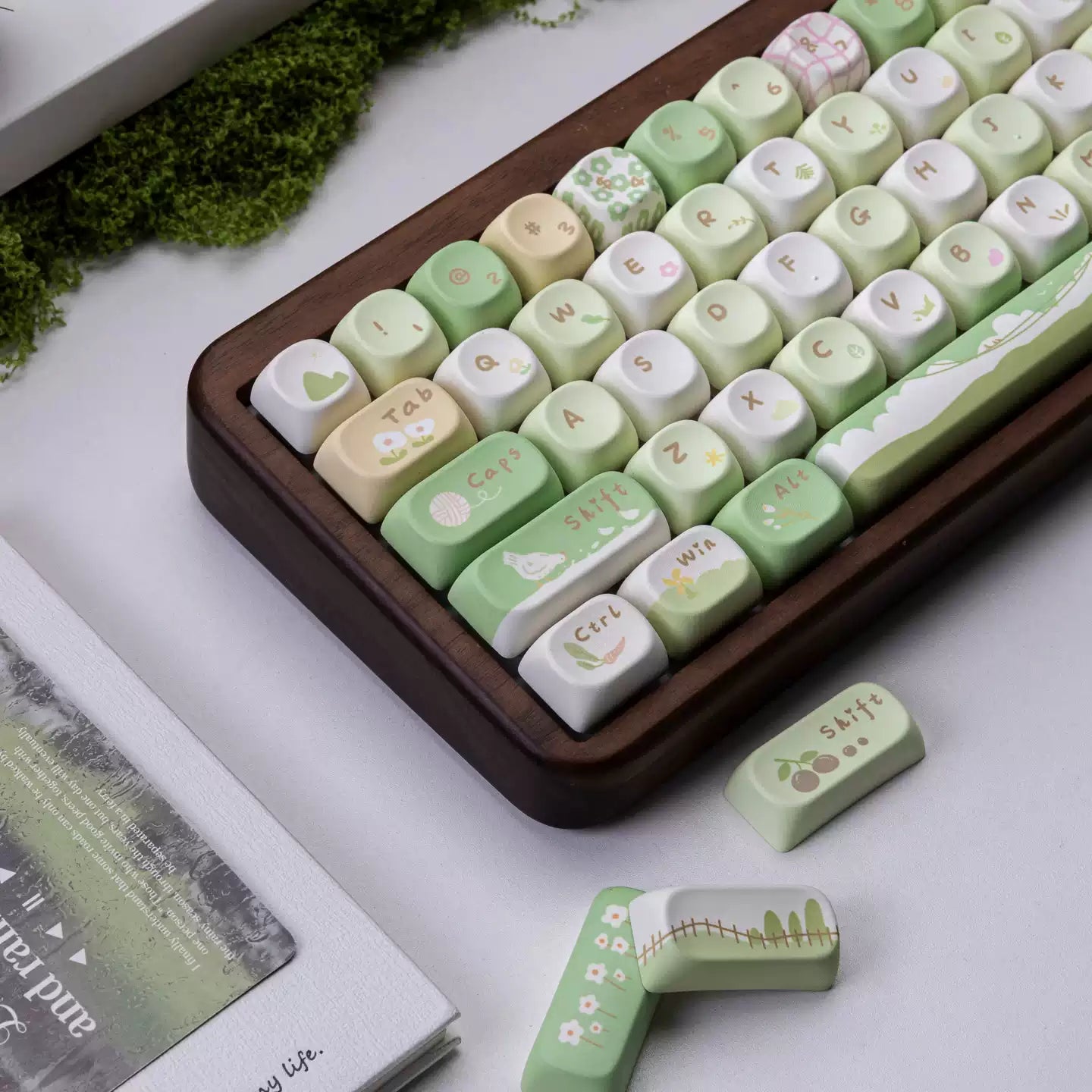 Wild Creek Meadow MOA PBT Keycap Set