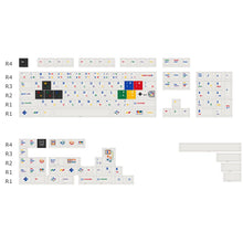 Pixel Player Retro Arcade Cherry Profile Keycap Set