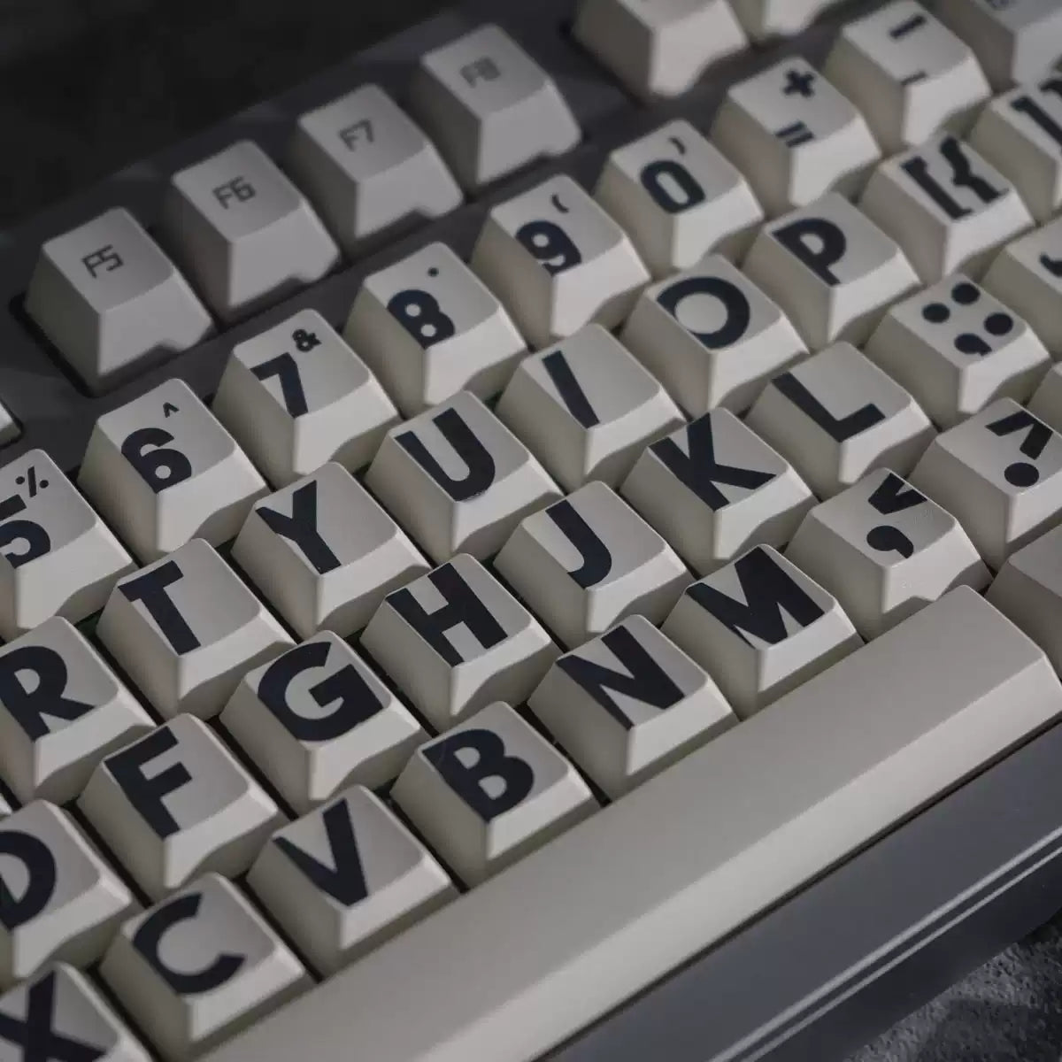 Boldtype Retro OEM PBT Keycap Set