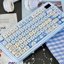 Sea Salt Neko MOA PBT Keycap Set