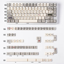 Love Notes Retro OEM PBT Keycap Set
