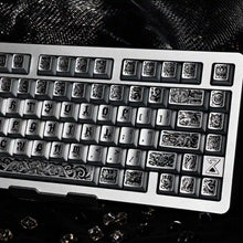 Ancient God Cthulhu Silver Metallic PBT Keycap Set