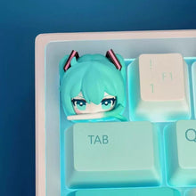 Hatsune Miku Peekaboo Resin Artisan Keycap