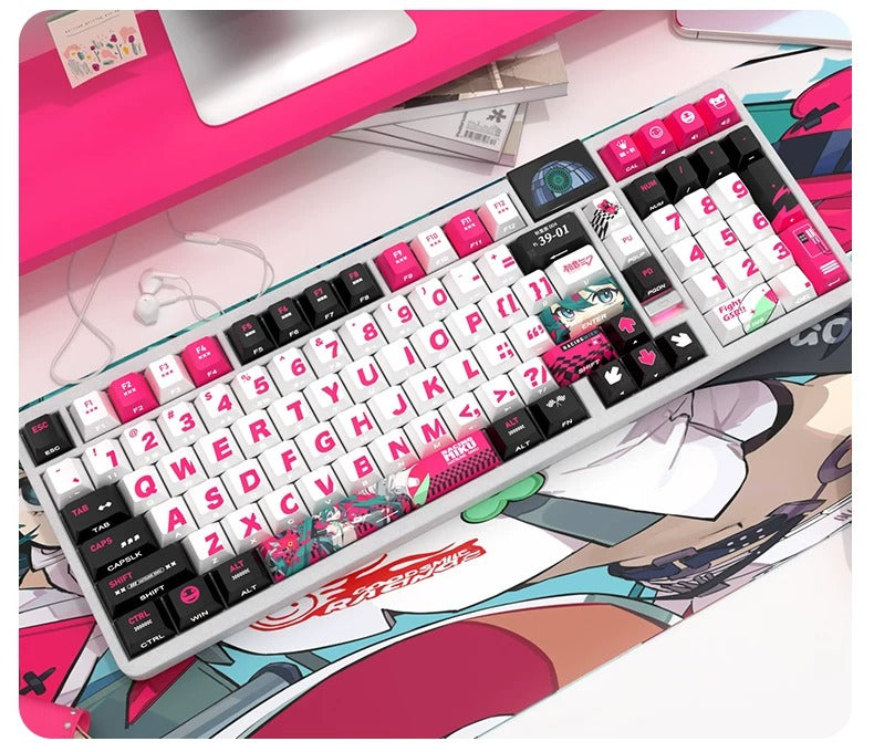 Racing Miku Side-Lit PBT Keycap