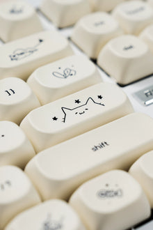 Whisker Notes MOA PBT Keycap Set