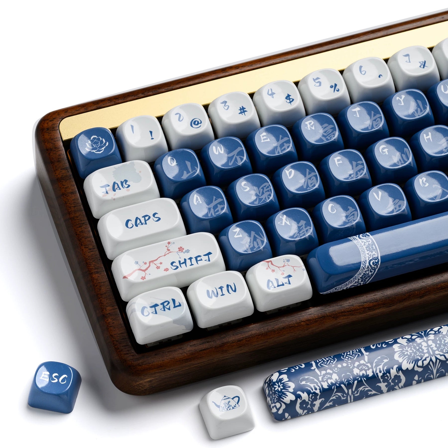 Porcelain Verse MOA Ceramic-Touch Keycap Set