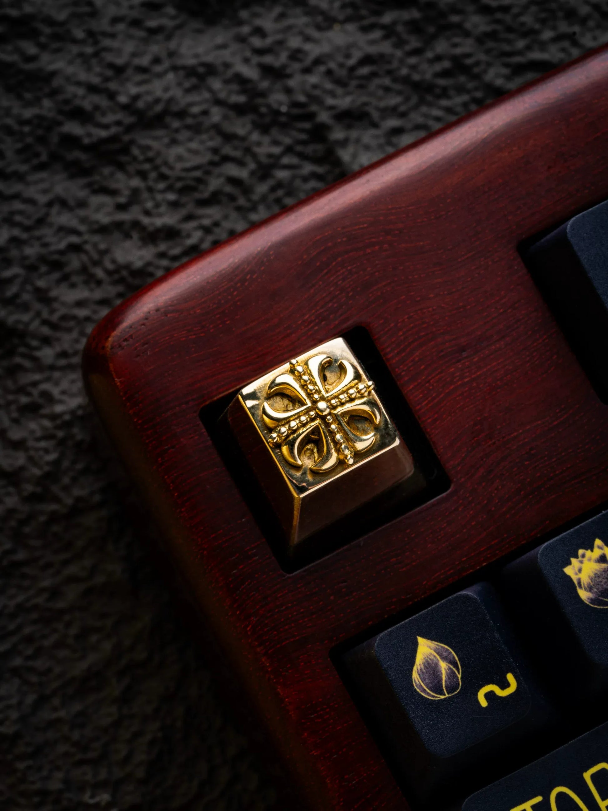 Yu-Gi-Oh Sacred Cross Copper Artisan Keycap