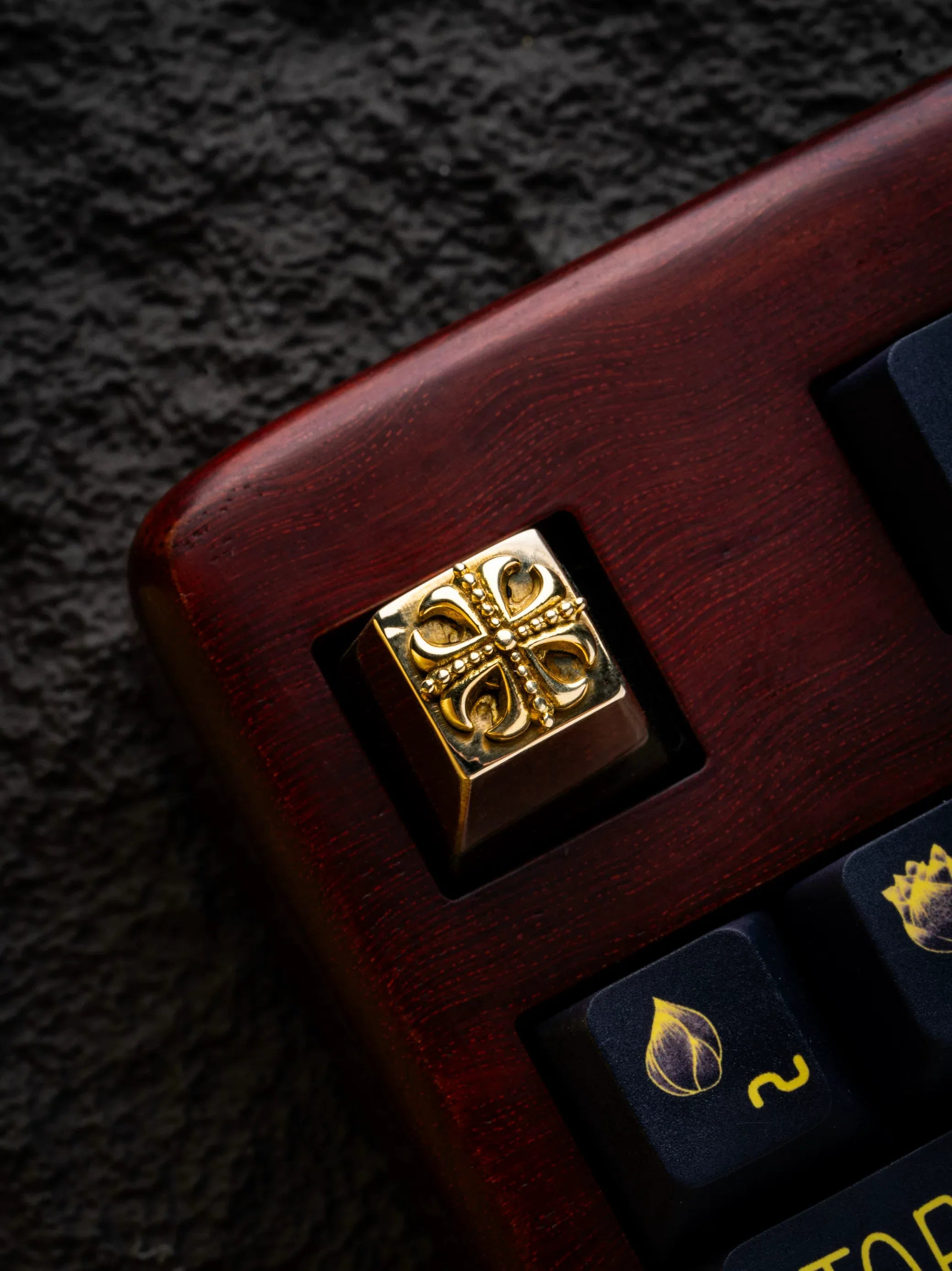 Yu-Gi-Oh Sacred Cross Copper Artisan Keycap