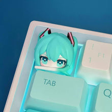 Hatsune Miku Peekaboo Resin Artisan Keycap