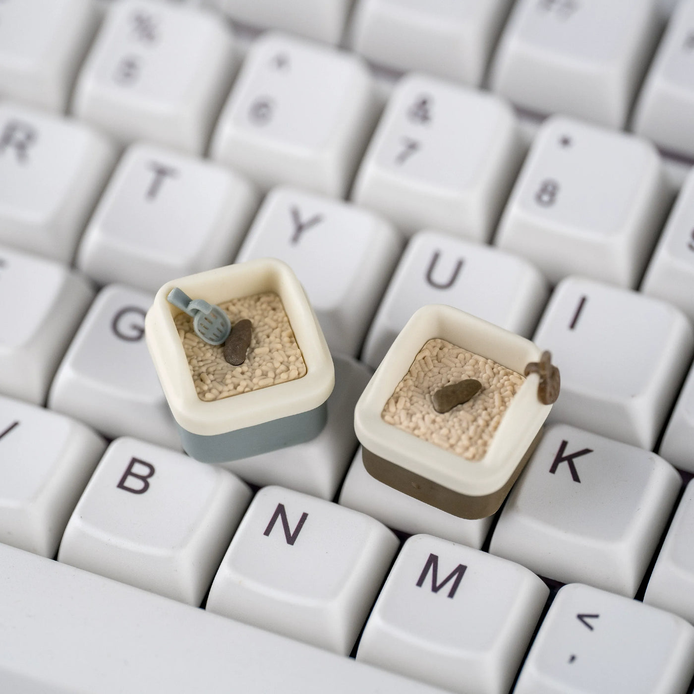 Litter Duty Cat Artisan Keycap