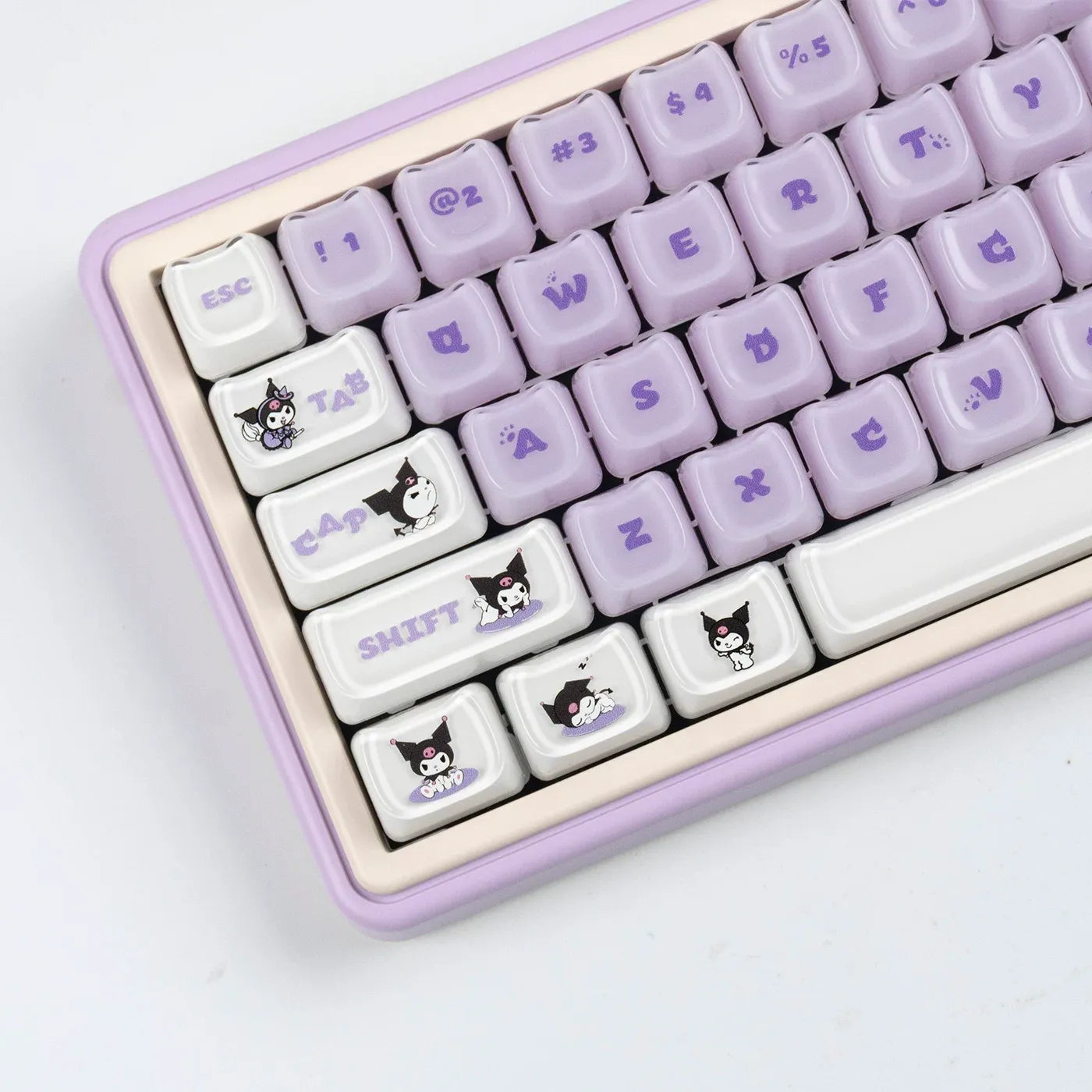 Lilac Mischief Jelly MAO Keycap Set