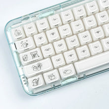 Doodle Pup Jellyglass MOA Porcelain-Feel Keycap Set