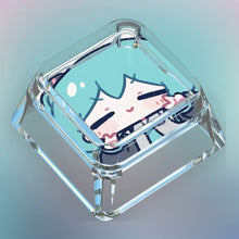 MIKU Chibi Clear XDA Keycap