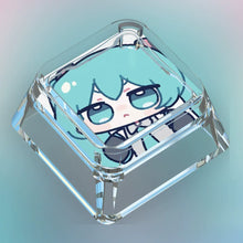 MIKU Chibi Clear XDA Keycap