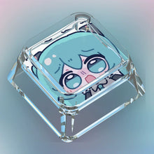 MIKU Chibi Clear XDA Keycap