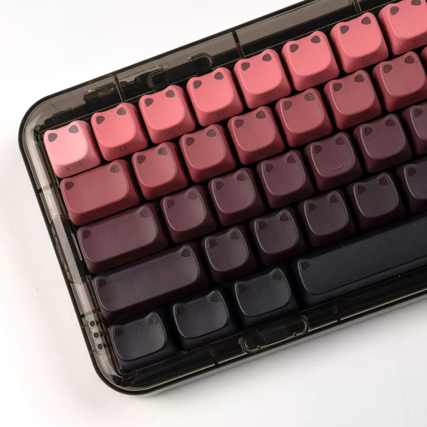 Blackberry Glow Neko MAO Keycap Set