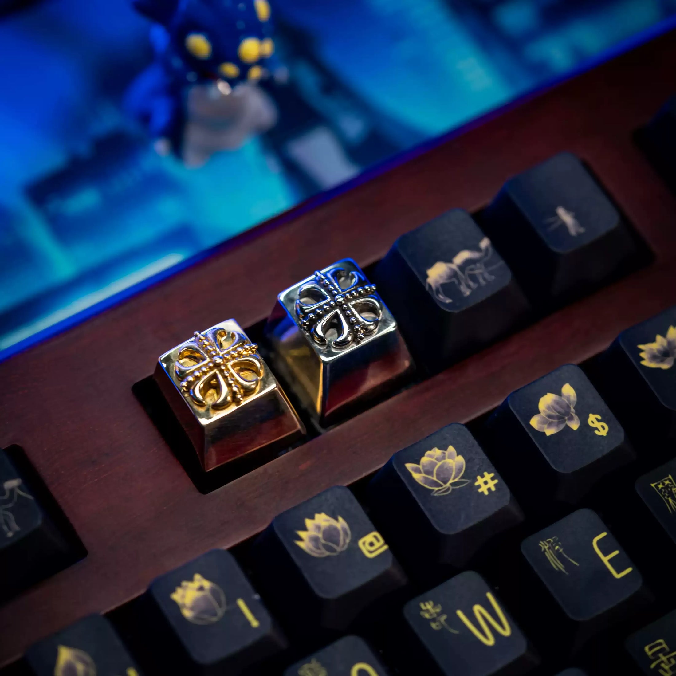 Yu-Gi-Oh Sacred Cross Copper Artisan Keycap