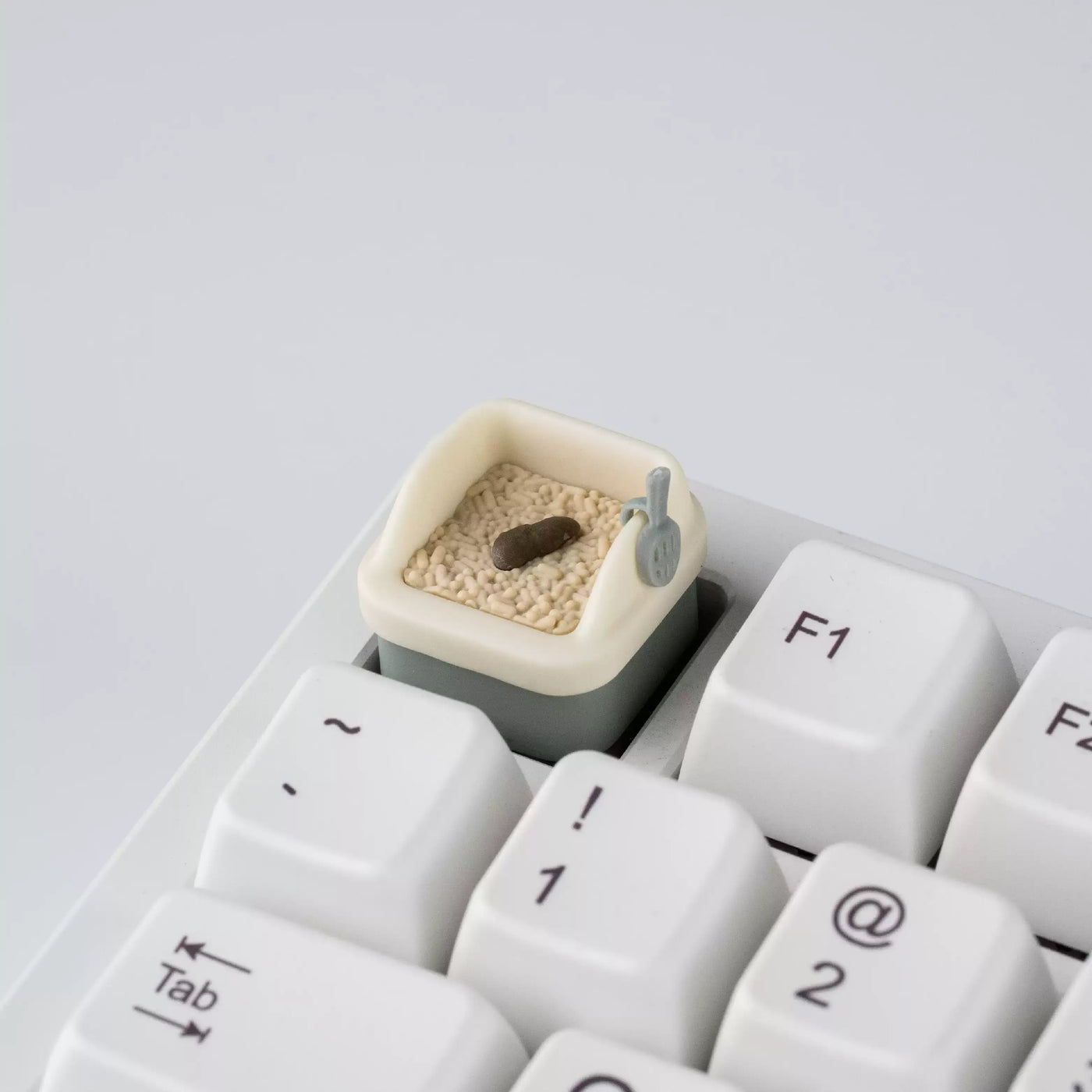 Litter Duty Cat Artisan Keycap