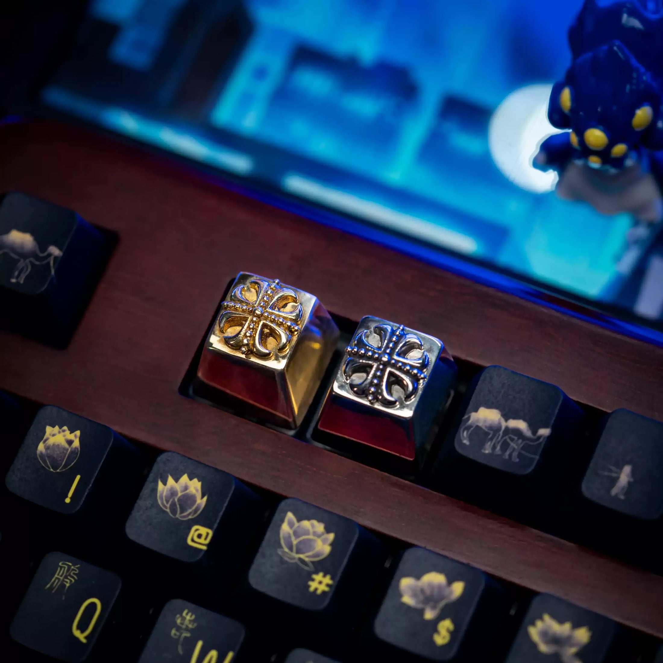 Yu-Gi-Oh Sacred Cross Copper Artisan Keycap