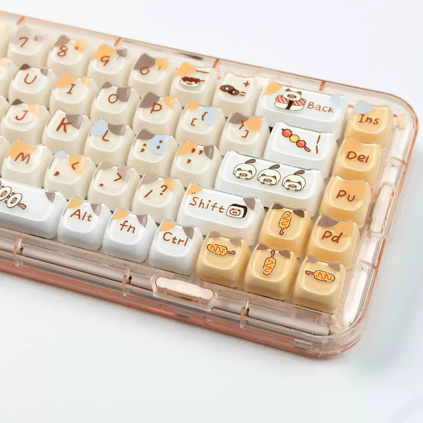 Sushi Neko Jelly MAO Keycap Set