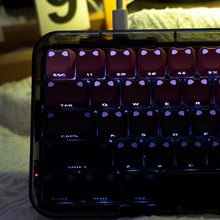 Blackberry Glow Neko MAO Keycap Set