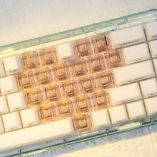 Blush Heart Crystal MAO Keycap Add-On Set