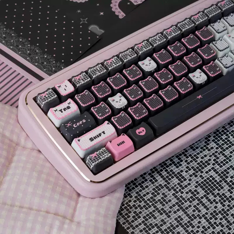 Lace Cat MOA PBT Keycap Set